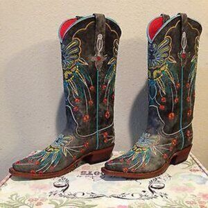 Macie Bean M8038 Midnight Monet Cowboy Boot - Size 8